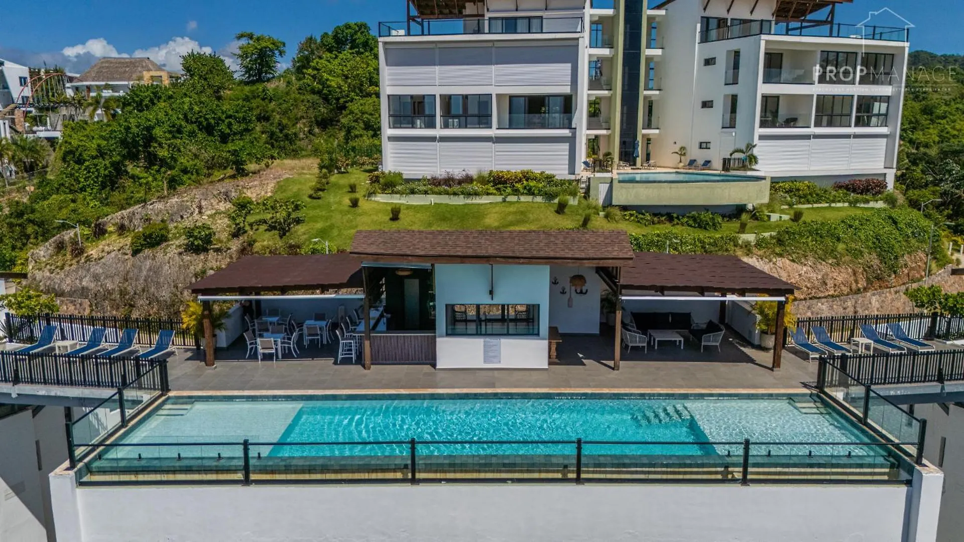 Apartment Ferienwohnung Stylish 2Br With Ocean View & Infinity Pool In Playa Bonita Las Terrenas